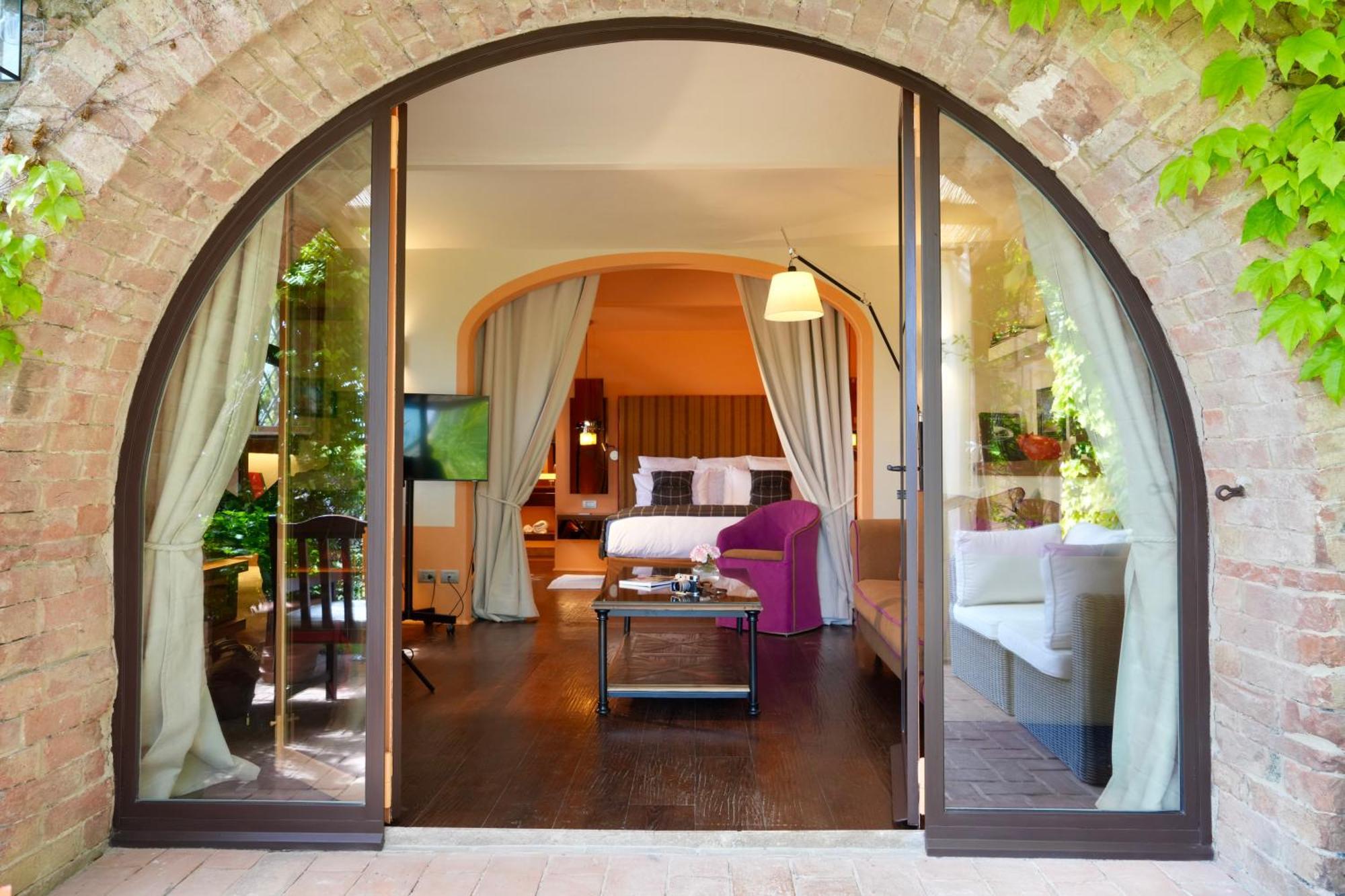 Bed and Breakfast L'Olmo Monticchiello Zimmer foto